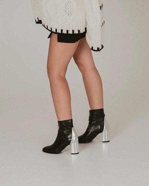 Women Black Boots POPA brand Cleopatra